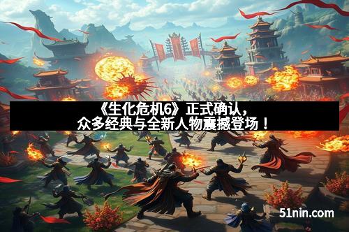 《生化危机6》正式确认,众多经典与全新人物震撼登场!